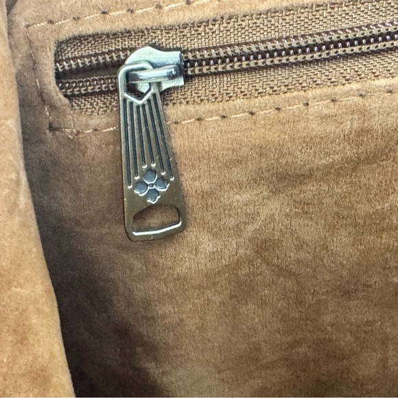 Patricia Nash Vintage Tooled Leather Doctor Bag Burnished Floral Frame Satchel - Picture 13 of 13